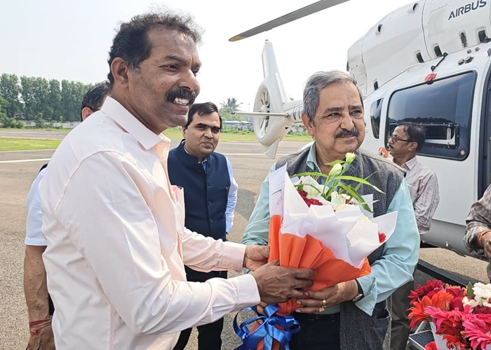 Paradip Port Authority welcomes NITI Aayog Vice Chairman